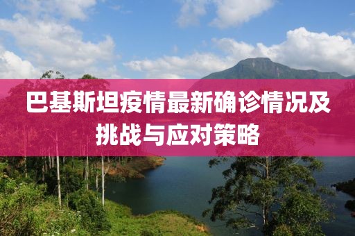 巴基斯坦疫情最新確診情況及挑戰(zhàn)與應(yīng)對策略