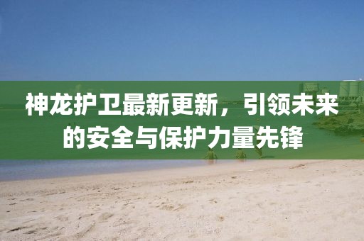 神龍護(hù)衛(wèi)最新更新，引領(lǐng)未來的安全與保護(hù)力量先鋒