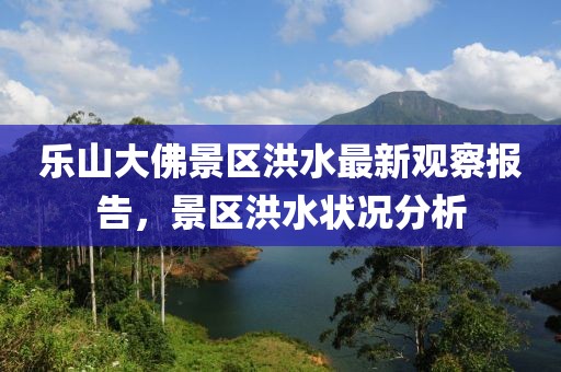 樂山大佛景區(qū)洪水最新觀察報告，景區(qū)洪水狀況分析