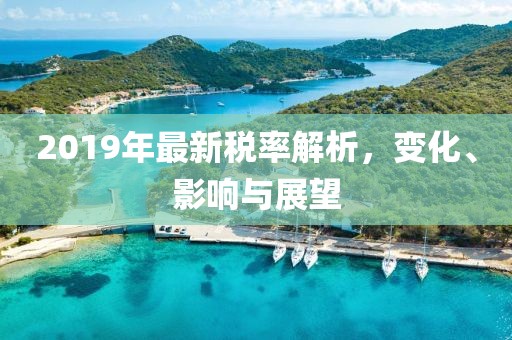 2019年最新稅率解析，變化、影響與展望