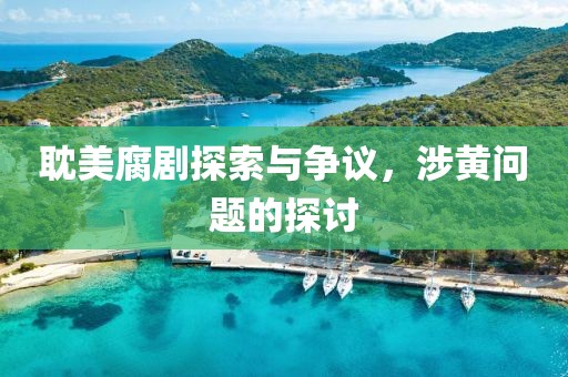 耽美腐劇探索與爭議，涉黃問題的探討