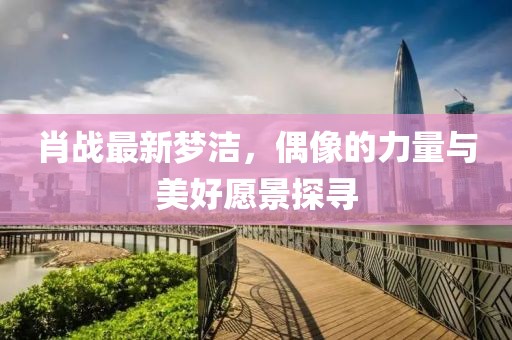 肖戰(zhàn)最新夢(mèng)潔，偶像的力量與美好愿景探尋