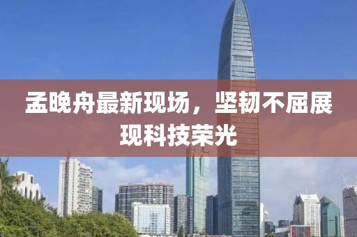 孟晚舟最新現(xiàn)場，堅(jiān)韌不屈展現(xiàn)科技榮光