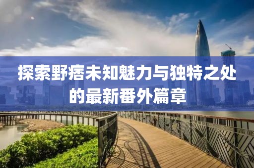 探索野痞未知魅力與獨(dú)特之處的最新番外篇章