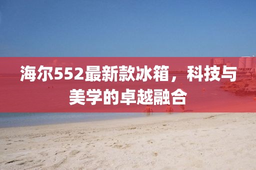 海爾552最新款冰箱，科技與美學(xué)的卓越融合