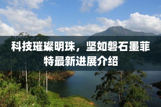 科技璀璨明珠，堅(jiān)如磐石墨菲特最新進(jìn)展介紹