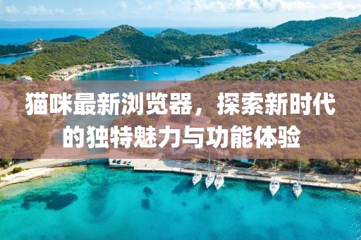 貓咪最新瀏覽器，探索新時(shí)代的獨(dú)特魅力與功能體驗(yàn)
