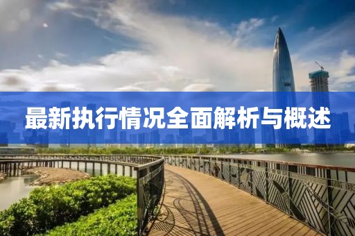 最新執(zhí)行情況全面解析與概述