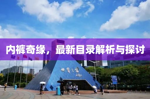 內(nèi)褲奇緣，最新目錄解析與探討