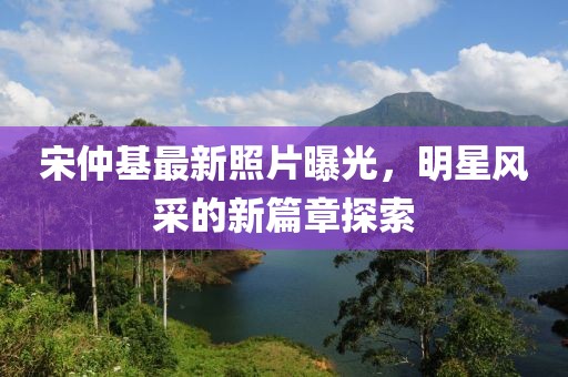 宋仲基最新照片曝光，明星風(fēng)采的新篇章探索