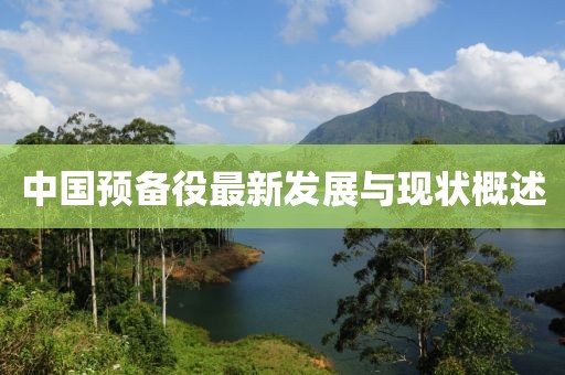 中國(guó)預(yù)備役最新發(fā)展與現(xiàn)狀概述