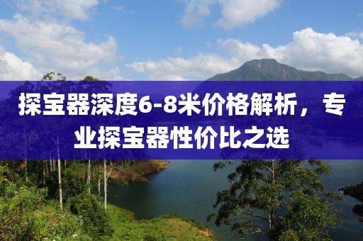 探寶器深度6-8米價格解析，專業(yè)探寶器性價比之選