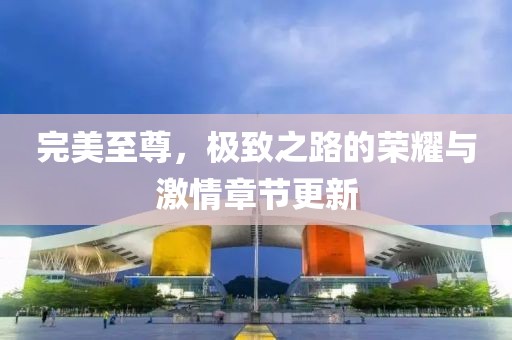 完美至尊，極致之路的榮耀與激情章節(jié)更新