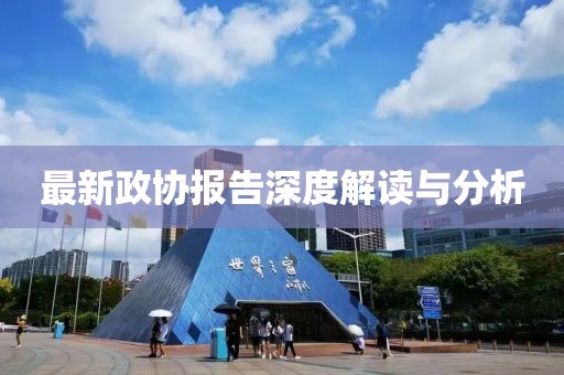 最新政協(xié)報(bào)告深度解讀與分析
