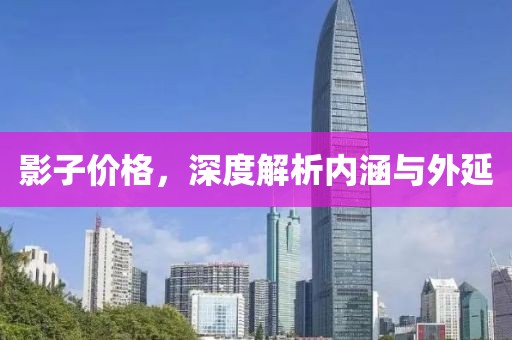 影子價格，深度解析內(nèi)涵與外延
