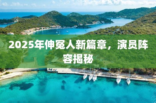 2025年伸冤人新篇章，演員陣容揭秘