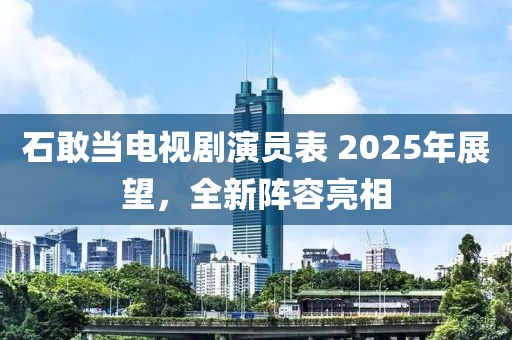 石敢當(dāng)電視劇演員表 2025年展望，全新陣容亮相