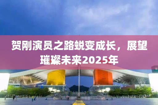 賀剛演員之路蛻變成長，展望璀璨未來2025年
