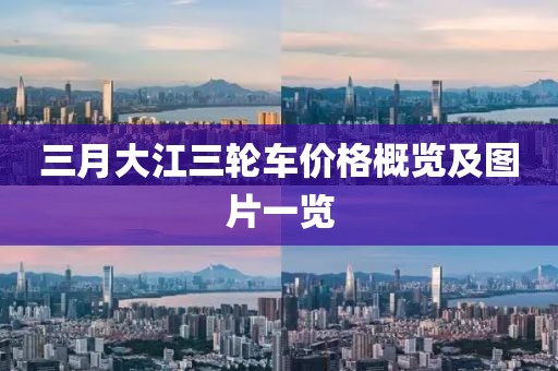三月大江三輪車價格概覽及圖片一覽