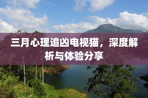 三月心理追兇電視貓，深度解析與體驗分享