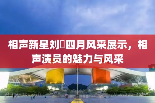 相聲新星劉喆四月風(fēng)采展示，相聲演員的魅力與風(fēng)采