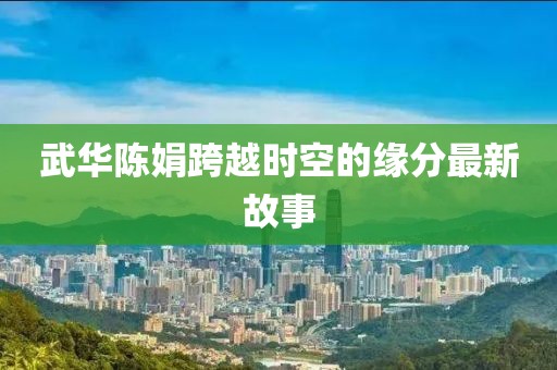 武華陳娟跨越時空的緣分最新故事