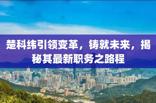 楚科緯引領(lǐng)變革，鑄就未來，揭秘其最新職務(wù)之路程