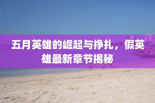 五月英雄的崛起與掙扎，假英雄最新章節(jié)揭秘