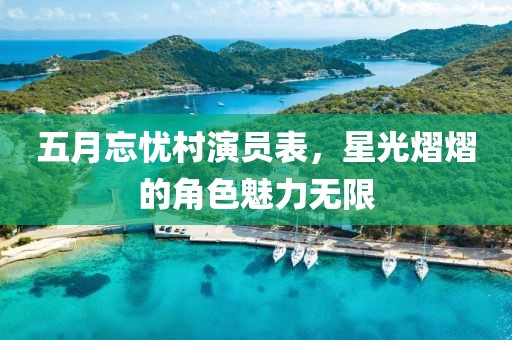 五月忘憂村演員表，星光熠熠的角色魅力無限
