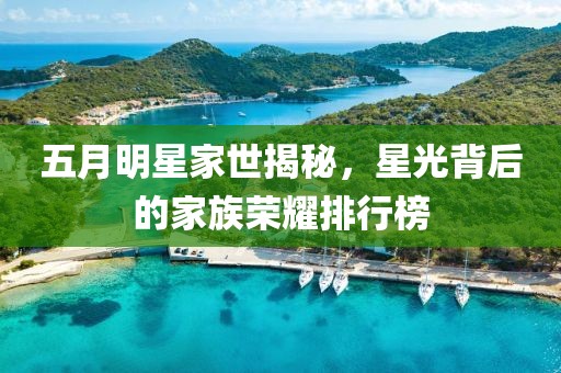 五月明星家世揭秘，星光背后的家族榮耀排行榜
