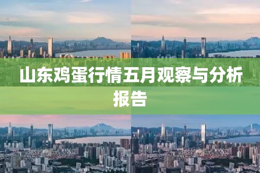 山東雞蛋行情五月觀察與分析報告