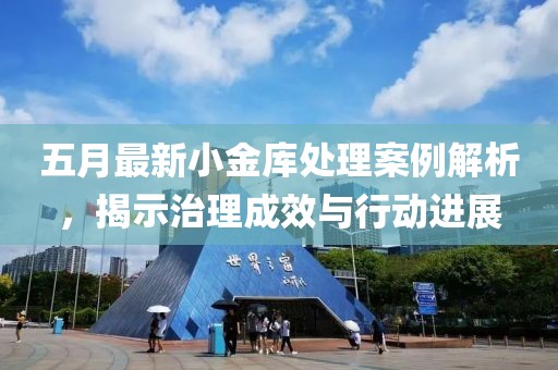 五月最新小金庫(kù)處理案例解析，揭示治理成效與行動(dòng)進(jìn)展