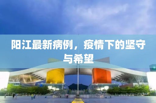 陽(yáng)江最新病例，疫情下的堅(jiān)守與希望