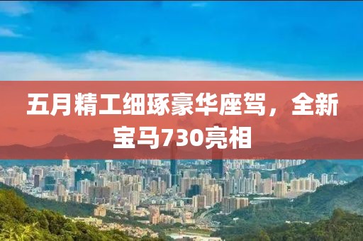 五月精工細(xì)琢豪華座駕，全新寶馬730亮相
