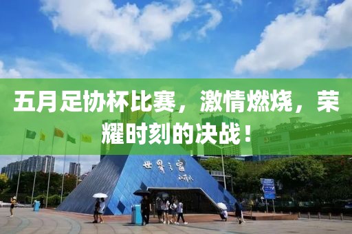 五月足協(xié)杯比賽，激情燃燒，榮耀時(shí)刻的決戰(zhàn)！