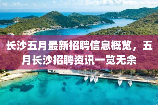 長沙五月最新招聘信息概覽，五月長沙招聘資訊一覽無余