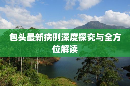包頭最新病例深度探究與全方位解讀