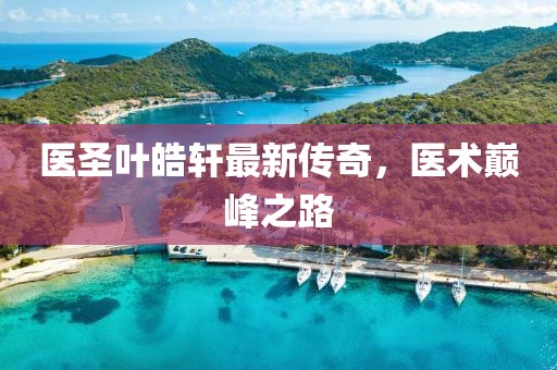 醫(yī)圣葉皓軒最新傳奇，醫(yī)術(shù)巔峰之路