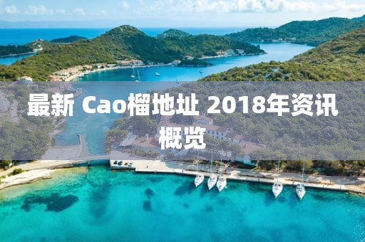 最新 Cao榴地址 2018年資訊概覽