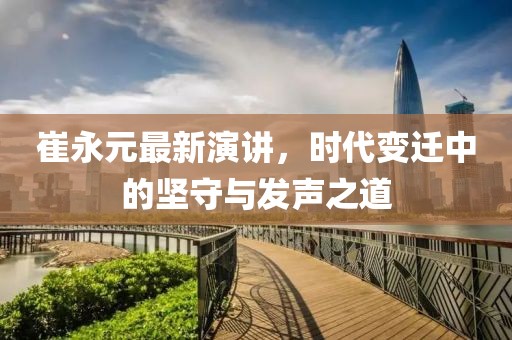 崔永元最新演講，時代變遷中的堅守與發(fā)聲之道