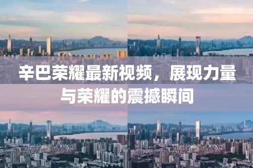 辛巴榮耀最新視頻，展現(xiàn)力量與榮耀的震撼瞬間