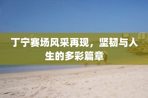 丁寧賽場(chǎng)風(fēng)采再現(xiàn)，堅(jiān)韌與人生的多彩篇章