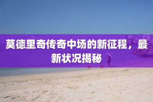 莫德里奇?zhèn)髌嬷袌龅男抡鞒蹋钚聽顩r揭秘