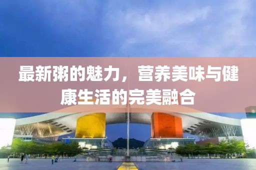 最新粥的魅力，營(yíng)養(yǎng)美味與健康生活的完美融合