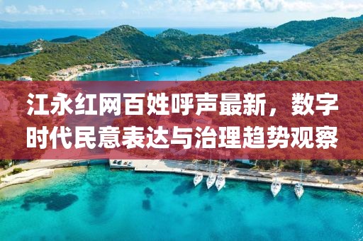 江永紅網(wǎng)百姓呼聲最新，數(shù)字時(shí)代民意表達(dá)與治理趨勢(shì)觀察